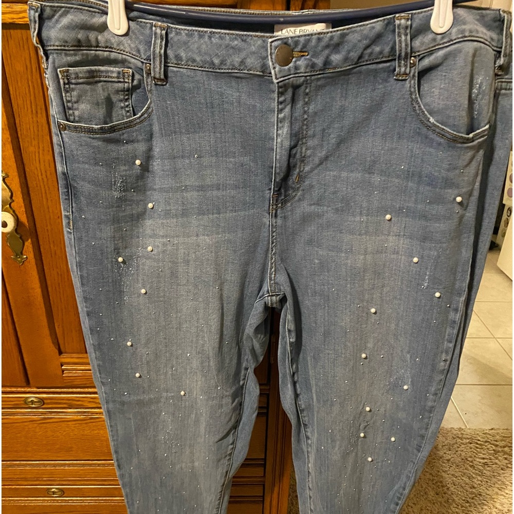 Lane Bryant embellished jeans size 22